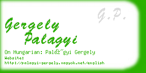 gergely palagyi business card